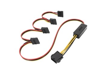 GPU PCI-E 8-Pin Naar Harde Schijf Kabel GPU 8pin Naar Sata Harde Schijf Voedingskabel 12V Naar 5V Sata Harde Schijf Kabel