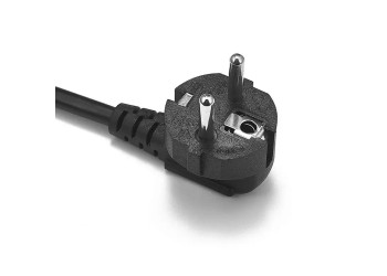 Eu Power Kabel Voedingskabel Stroomkabel 2pin C13 2m Voor Pc Computer Monitor Printer