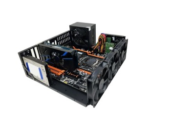 EATX ATX mATX ITX Open Computer Case moederbord Rig Frame GPU Aluminium Crypto coin Mining X99