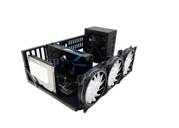 EATX ATX mATX ITX Open Computer Case moederbord Rig Frame GPU Aluminium Crypto coin Mining X99